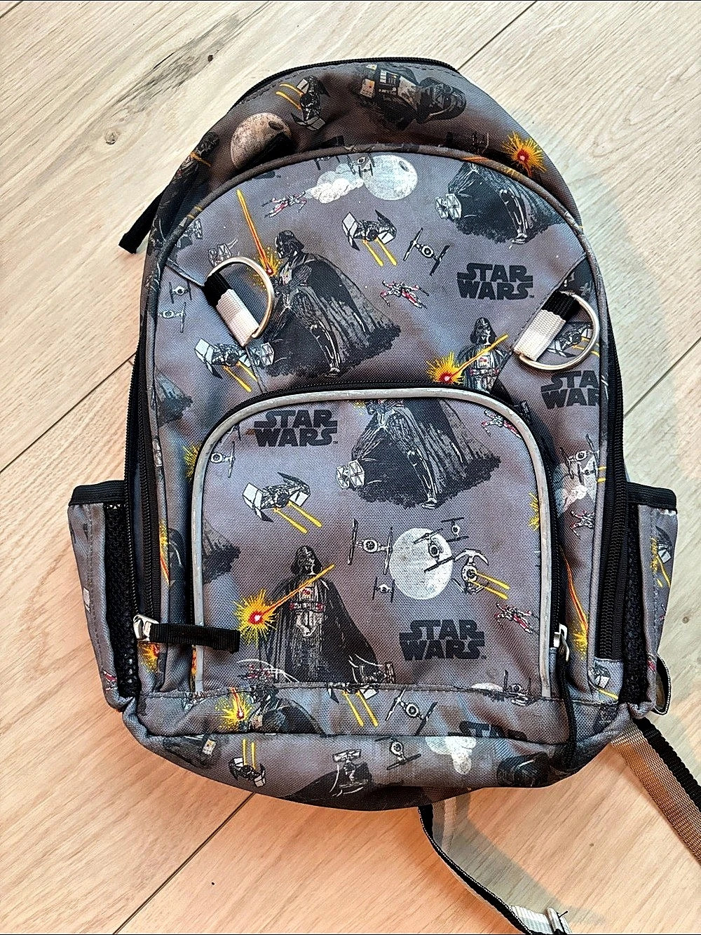 Pottery Barn Star Wars backpack in Black & Gray